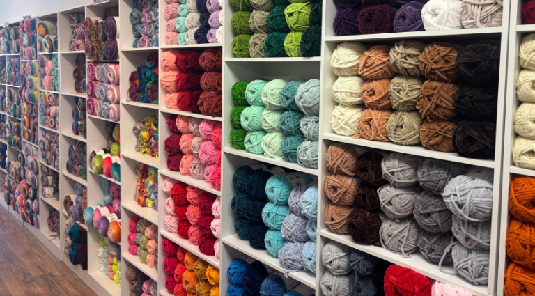 call out image for Bev’s Yarn Barn