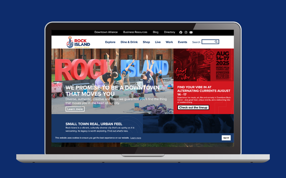 Downtown Rock Island Website