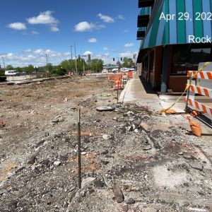 Street under construction