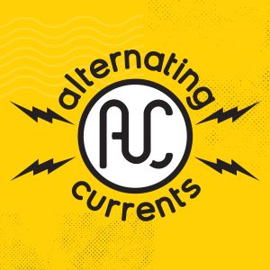 Logo for alternating currents music event