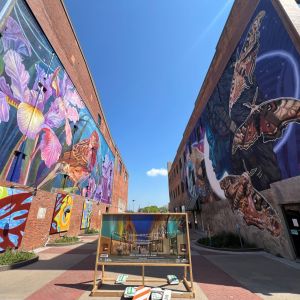 Arts Alley Mural 