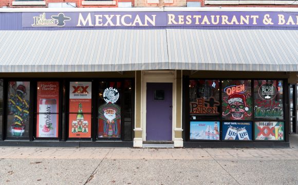exterior of a El Patrone mexican restaurant