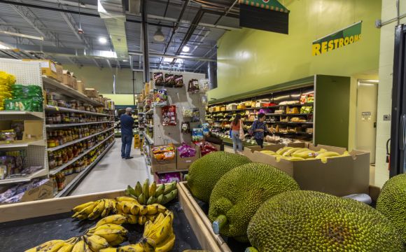 interior of Asian grocery store at T&T Asian