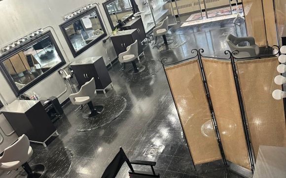 interior of a salon KRU