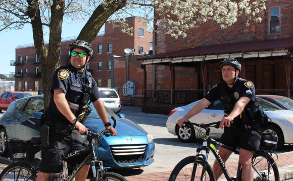 Police Officers on Bikes