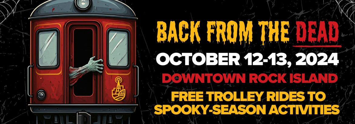 Back from the dead event cover