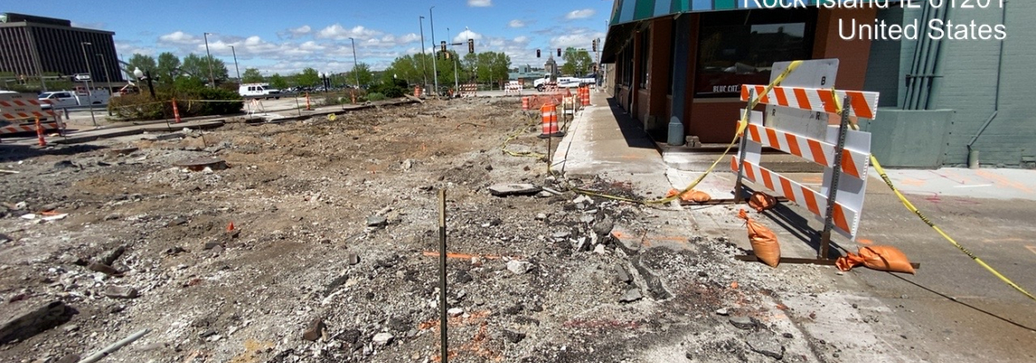 Street under construction