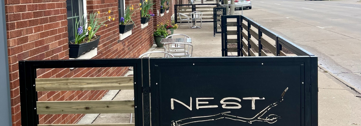 NEST Cafe Sidewalk Patio 