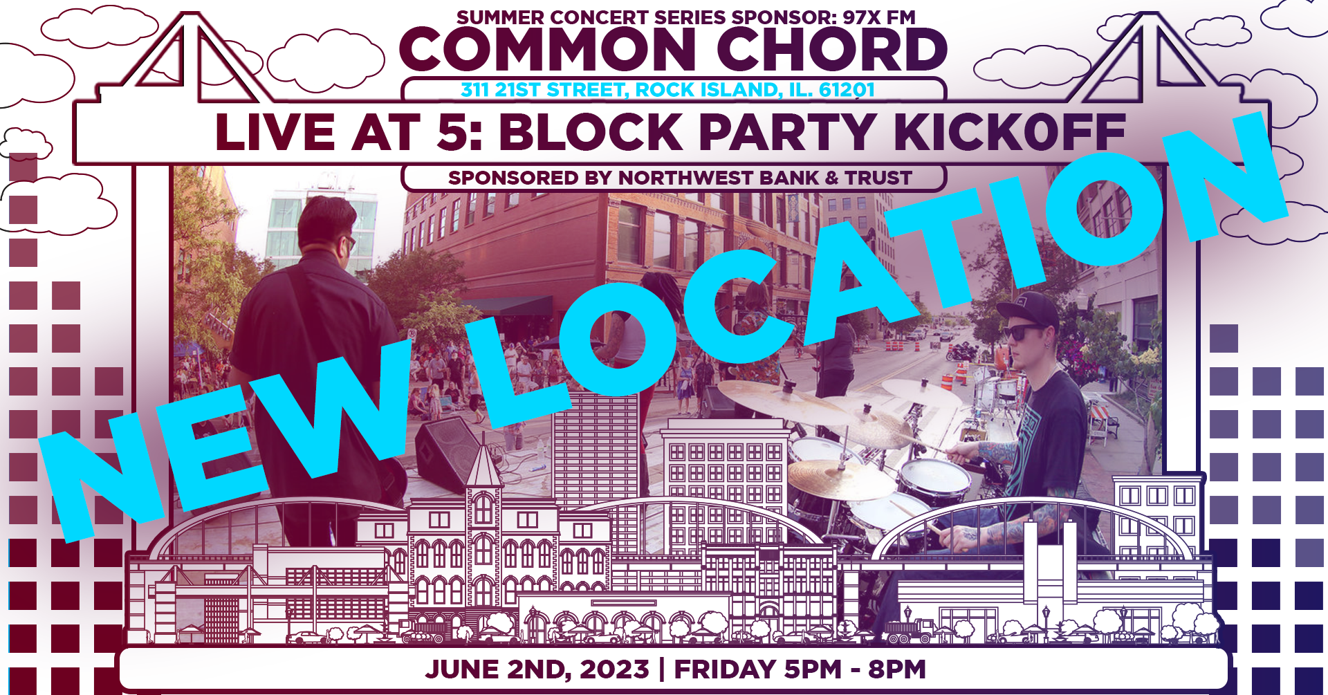 Common Chord presents Live At 5 concert series in downtown Rock Island